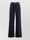 Bottega Veneta Wide-leg Denim Trousers Featuring Belt Loops