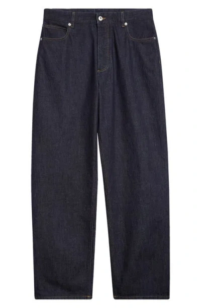 Bottega Veneta Wide Leg Jeans In 4245 Indigo