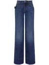 Bottega Veneta High-waisted Wide-leg Jeans