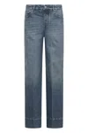 Bottega Veneta Wide-leg Jeans In Navy