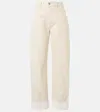 Bottega Veneta Wide-leg Jeans In White