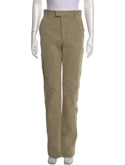 Pre-owned Bottega Veneta Wide Leg Pants In Neutral