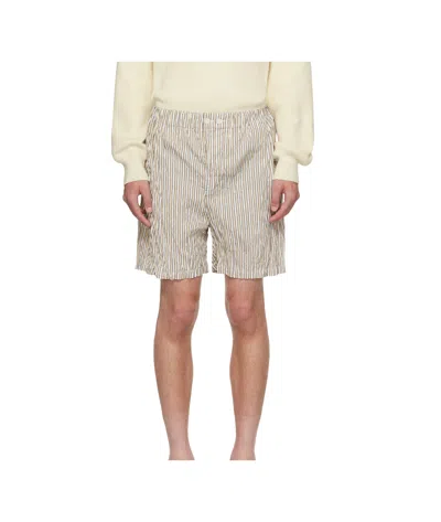Bottega Veneta Wide-leg Shorts In White