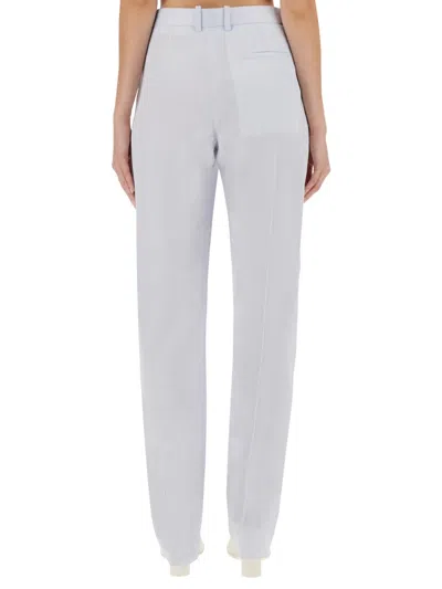 Bottega Veneta Wide-leg Viscose Trousers In Multicolor
