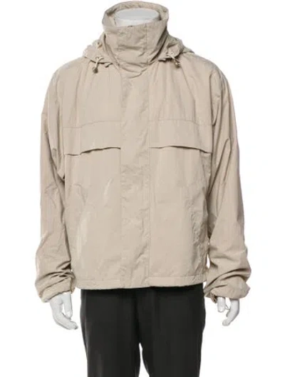 Pre-owned Bottega Veneta Windbreaker In Neutral