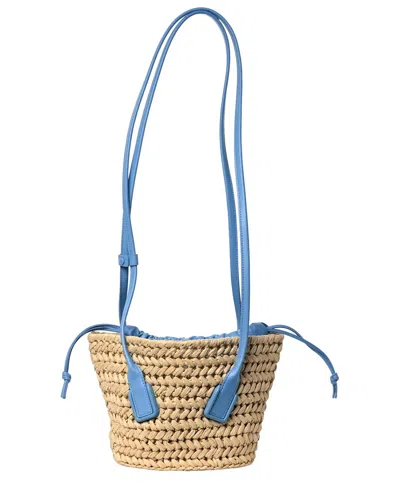 Bottega Veneta Windswept Raffia Small Arco Basket (authentic Pre-loved)