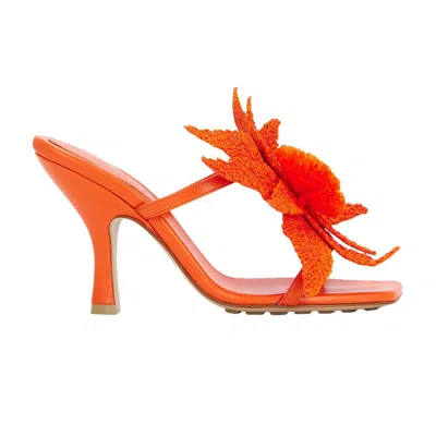 Pre-owned Bottega Veneta Wmns Adam Sandal 'new Orange' | Women's Size 36.5