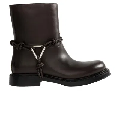 Pre-owned Bottega Veneta Wmns James Ankle Boot 'fondant' | Brown | Women's Size 36