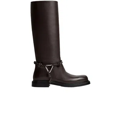 Pre-owned Bottega Veneta Wmns James Boot 'fondant' | Brown | Women's Size 38