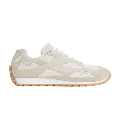 Pre-owned Bottega Veneta Wmns Orbit Sneaker 'sea Salt' | Cream | Women's Size 37 In White