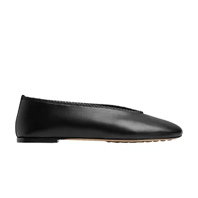 Pre-owned Bottega Veneta Wmns Rosa Ballerina Flat 'black' | Women's Size 39.5