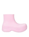 Bottega Veneta Woman Ankle Boots Pink Size 6 Rubber