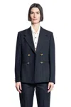 Bottega Veneta Women Wool Double-breasted Jacket In Black