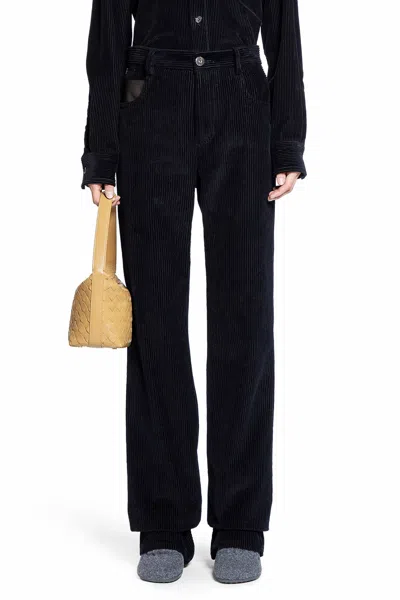 Bottega Veneta Corduroy Pant In Blue