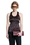 Bottega Veneta Woman Brown T-shirts & Tank Tops In Brown