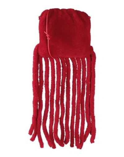 Bottega Veneta Woman Cross-body Bag Red Size - Ovine Leather
