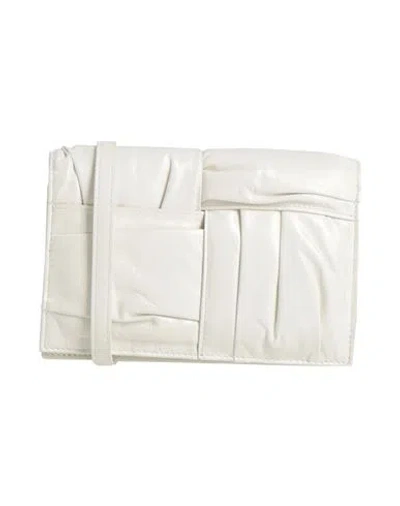 Bottega Veneta Woman Cross-body Bag White Size - Leather