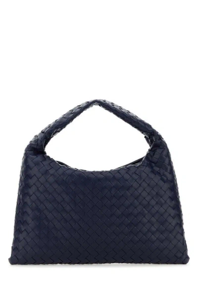 Bottega Veneta Hop Small Shoulder Bag In Blue