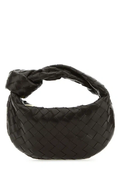 Bottega Veneta Woman Dark Brown Nappa Leather Mini Jodie Handbag