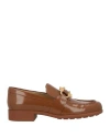 Bottega Veneta Woman Loafers Brown Size 6.5 Leather