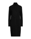 Bottega Veneta Elegant Black Pleated Dress For Women In Black