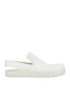 Bottega Veneta Woman Mules & Clogs Ivory Size 11 Rubber In White