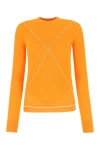 Bottega Veneta Orange Viscose Blend Sweater In Orange
