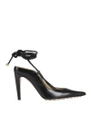 Bottega Veneta Black Loft 100 Leather Pumps In Black