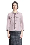 Bottega Veneta Woman Red Shirts In Red