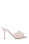 Bottega Veneta Open-toe Quilted Dress Shoes In Multicolor