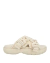 Bottega Veneta Snap Slides In White