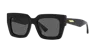 Bottega Veneta Square-frame Sunglasses, Designer Sunglasses, Black In Grey