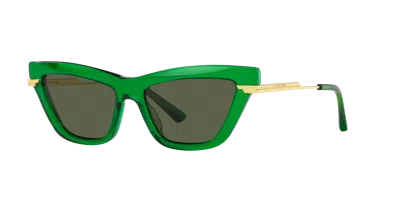 Bottega Veneta Sunglasses Bv1241s In Green