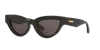 Bottega Veneta Acetate Cat Eye Sunglasses In Black