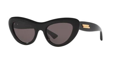 Bottega Veneta Woman Sunglass Bv1282s In Grey
