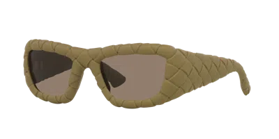 Bottega Veneta Woman Sunglass Bv1303s In Gray