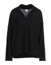 Bottega Veneta Stretch Cotton Blend Polo Shirt With Ribbed Texture In Black