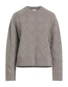 Bottega Veneta Woman Sweater Dove Grey Size S Wool, Polyamide, Elastane