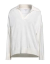 Bottega Veneta Polo Wool Sweater In White