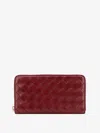 BOTTEGA VENETA BOTTEGA VENETA WOMAN WALLET WOMAN RED WALLETS