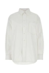 Bottega Veneta White Oxford Shirt In White