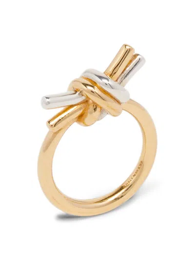 Bottega Veneta Women's 18k Gold-plated Knotted Ring