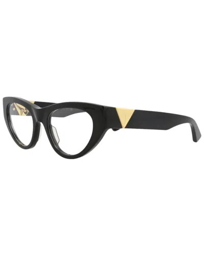 Bottega Veneta Women's 51mm Optical Frames In Black