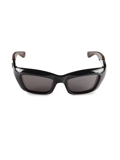 Bottega Veneta Women's 51mm Rectangle Sunglasses In Black