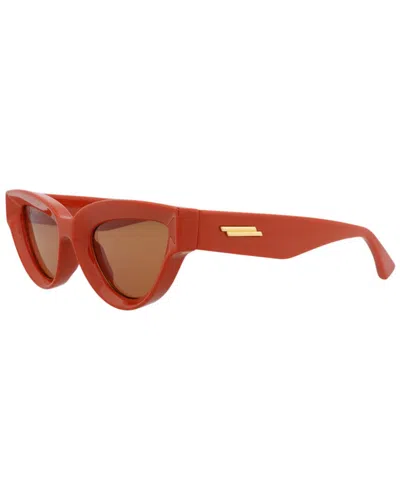 Bottega Veneta Women's 53mm Sunglasses In Orange