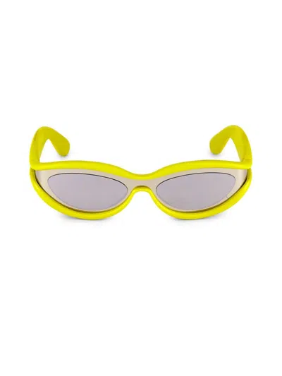 Bottega Veneta Women's 55mm Cat Eye Sunglasses In Yellow