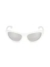 Bottega Veneta Women's 61mm Cat-eye Sunglasses In White