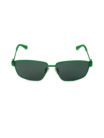 Bottega Veneta Women's 61mm Square Sunglasses In Green