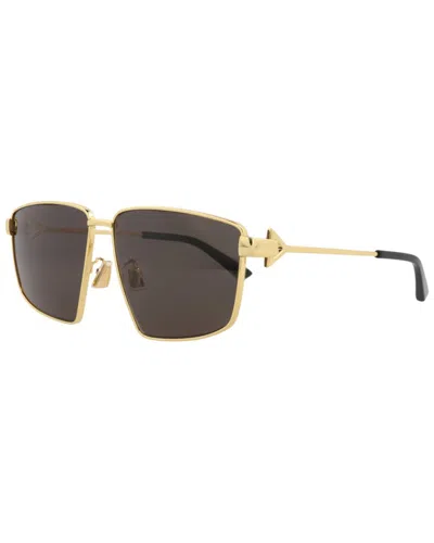 Bottega Veneta Women's 61mm Sunglasses In Transparent