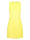 Bottega Veneta Leather Intrecciato Weave Mini Dress